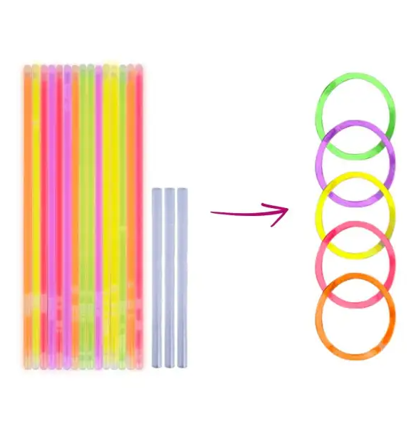 15Pk 8" Glow Sticks