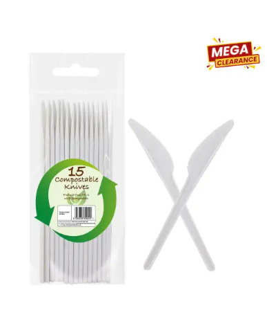 15pc Compostable Knives
