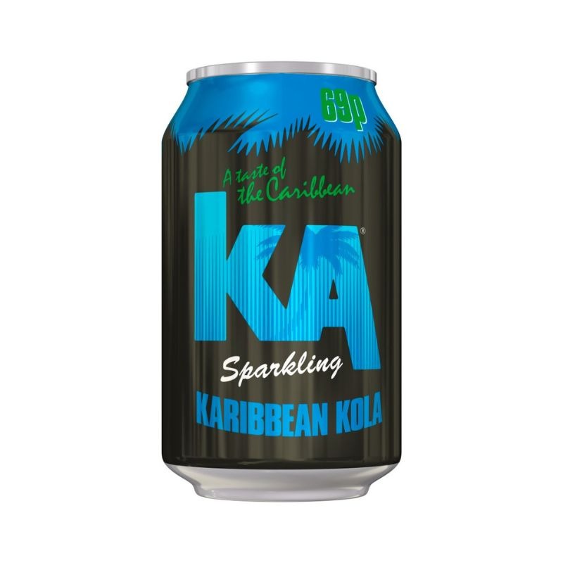 KA Sparkling Karibbean Kola Cans 330ml PMP