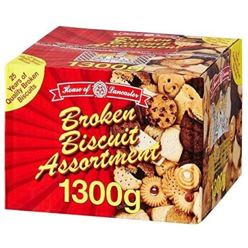 Sunburst Broken Biscuit Assortment 1.3kg Box Pack