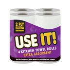 Use It! Kitchen Towel 4 Pack - Case of 6