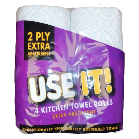 Use It! Kitchen Towel 4 Pack - Case of 6