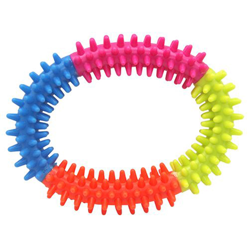 Pets That Play Fetch & Retrieve Pull & Tug Dental Chew Ring Toy