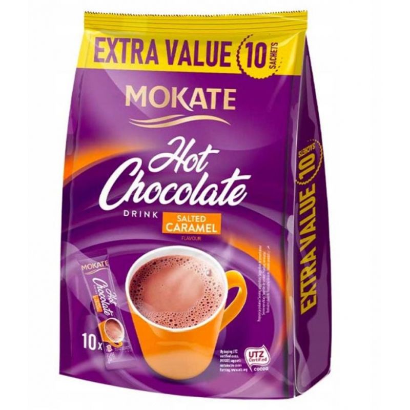 Mokate Salted Caramel Hot Chocolate 10 Pack