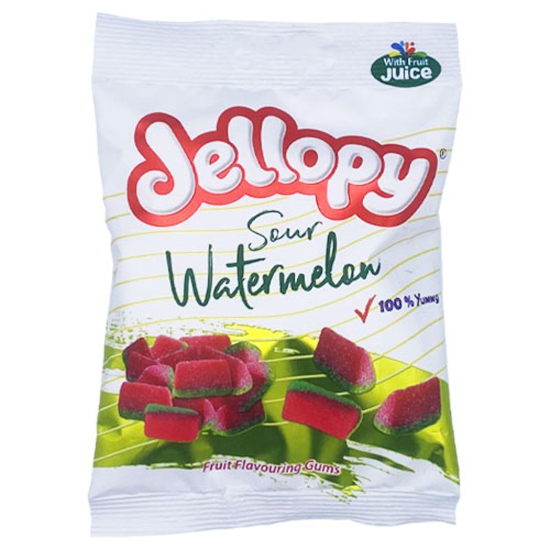 Jellopy Sour Watermelon 160g
