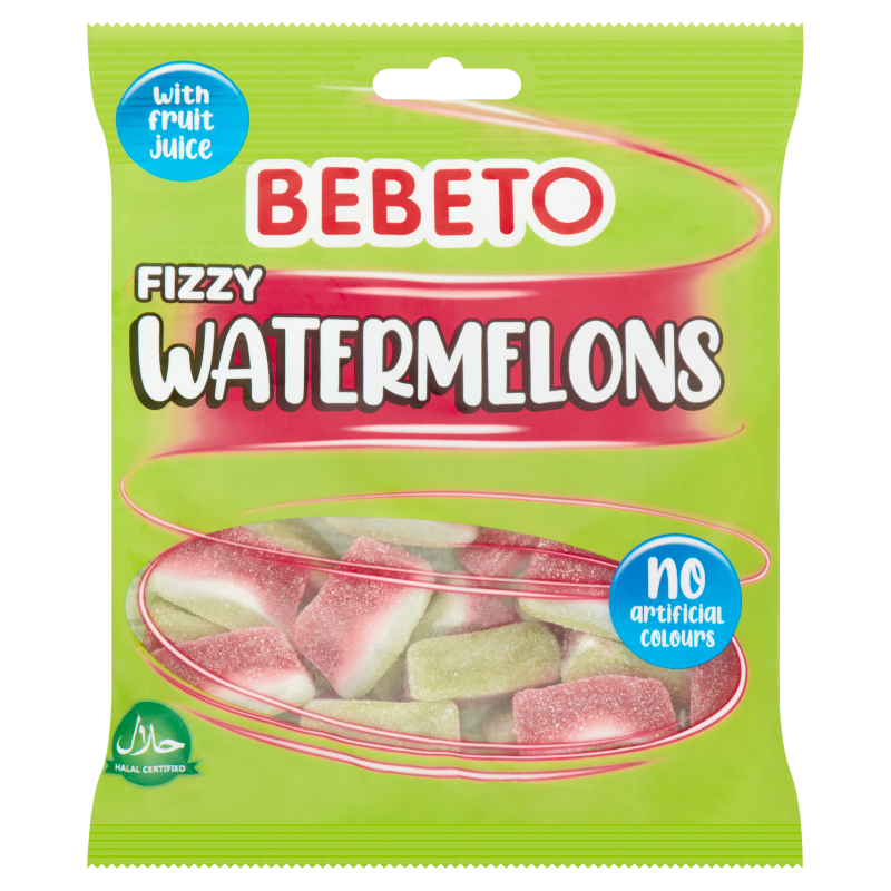 Bebeto Fizzy Watermelons 150g PMP