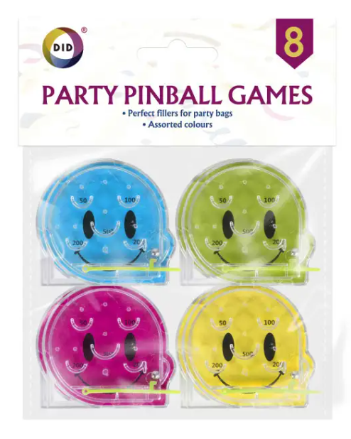 8pc Party Pinball Games