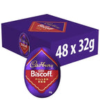 Cadbury Biscoff Chocolate Egg 32g Biscoff Centre Milk Chocolate-New Stock