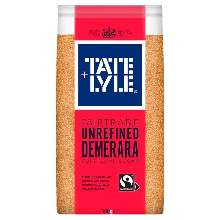 Bulk Buy Tate & Lyle Fairtrade Unrefined Demerara Sugar | Pure Cane Sugar